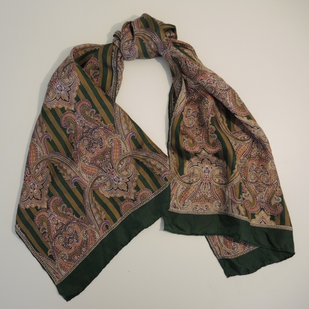 Echo Vintage Silk Scarf